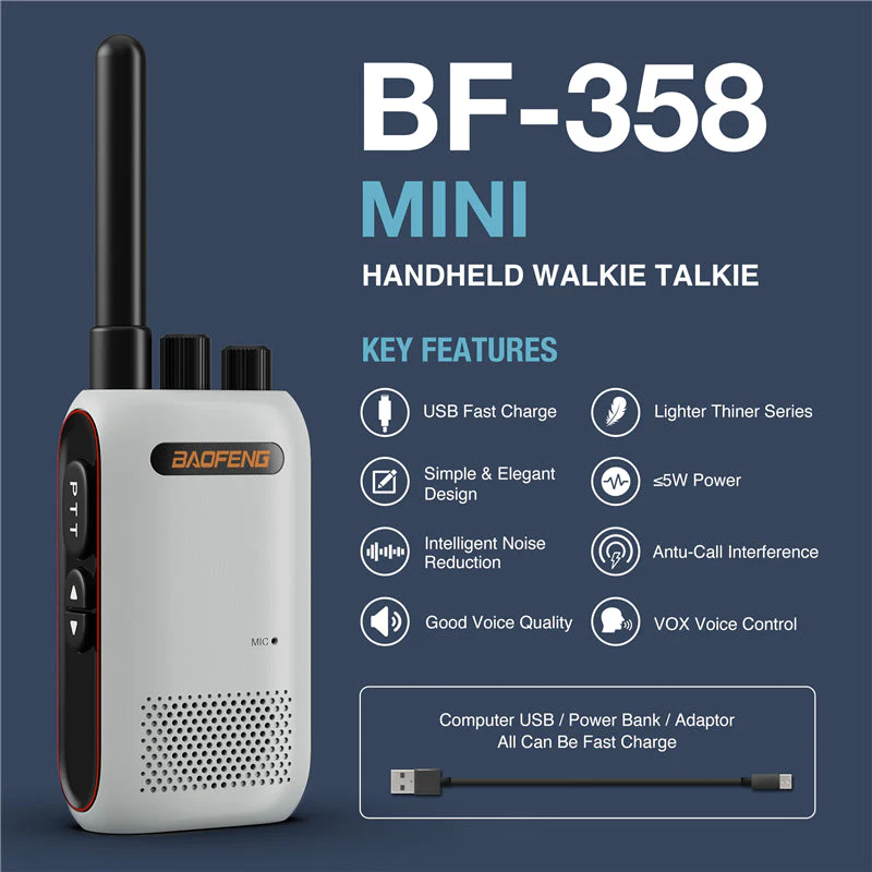 BF-358 5W Power UHF no display - 图片 8