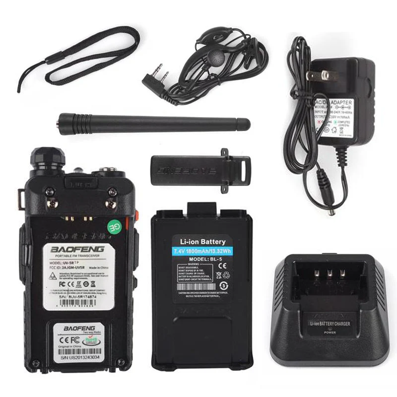 UV-5RT 5W Power UHF&VHF with displayP - 图片 3