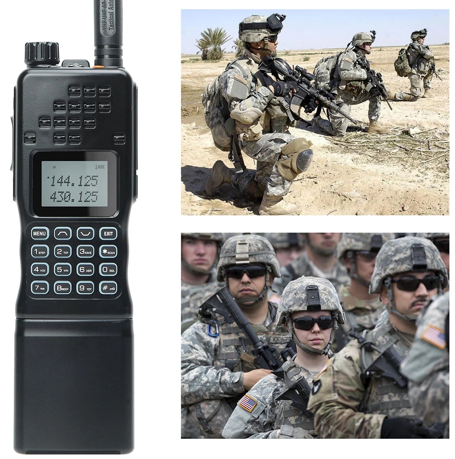 AR-152 10W Power UHF&VHF with display - 图片 2
