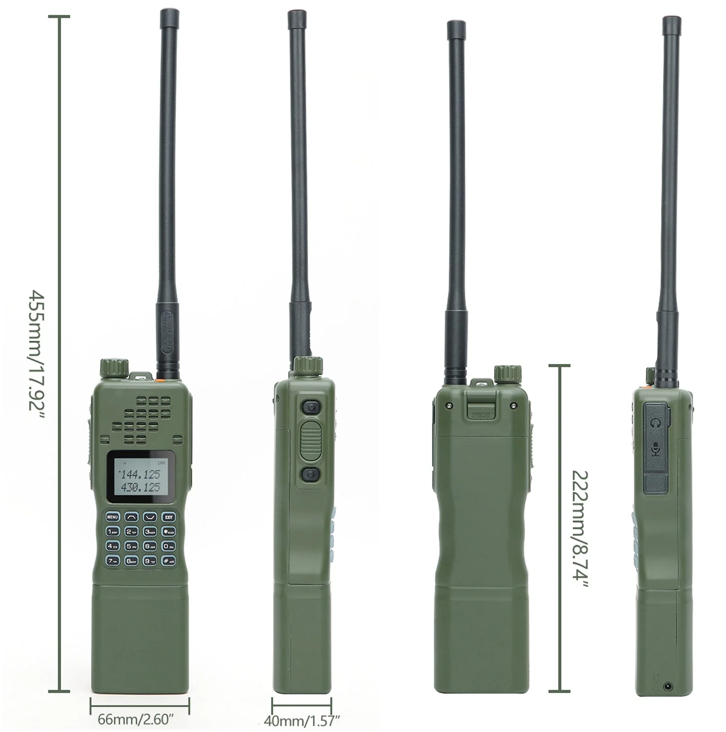 AR-152 10W Power UHF&VHF with display - 图片 3