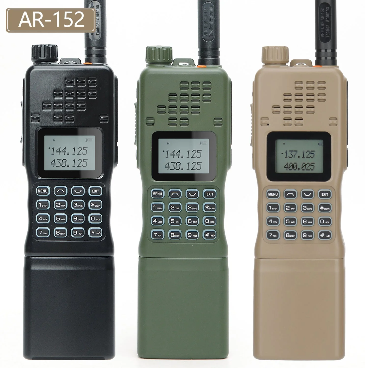 AR-152 10W Power UHF&VHF with display - 图片 6