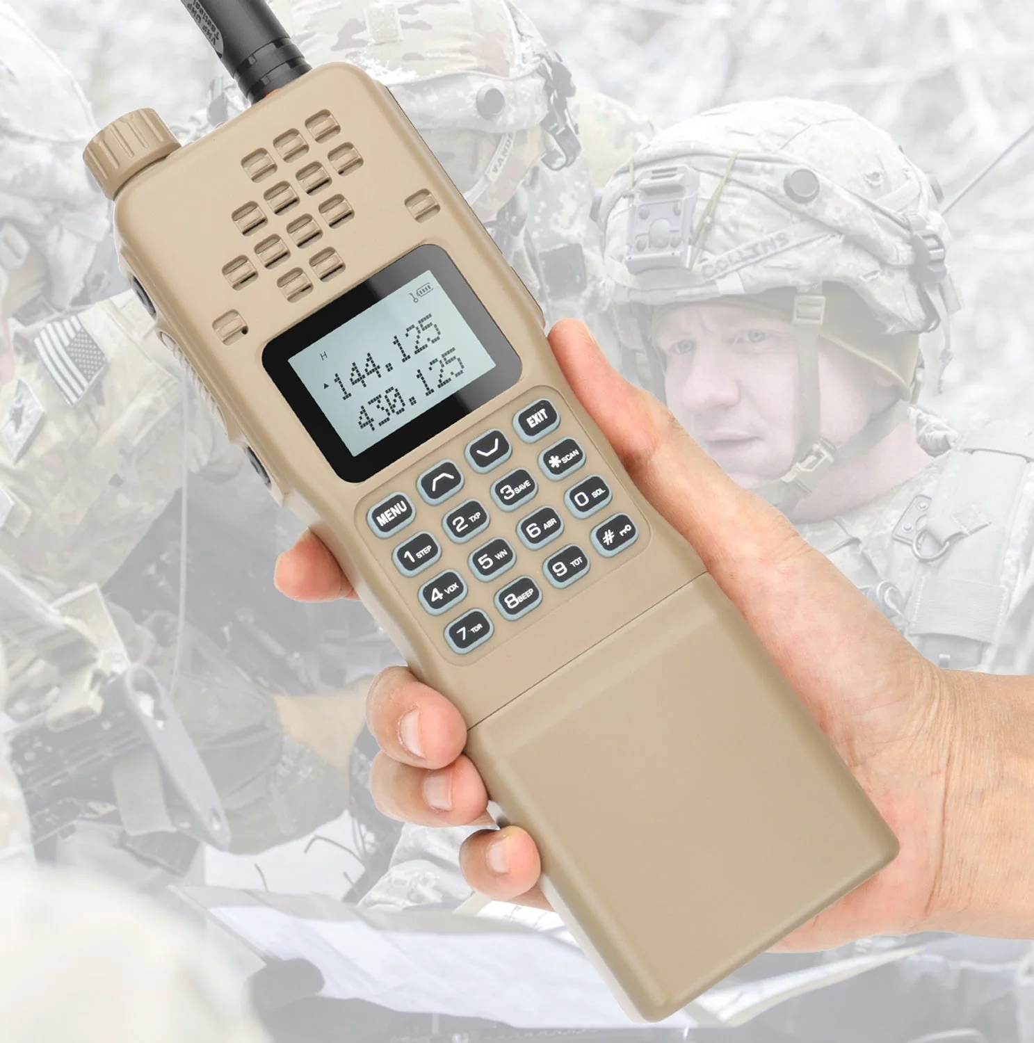 AR-152 10W Power UHF&VHF with display - 图片 8