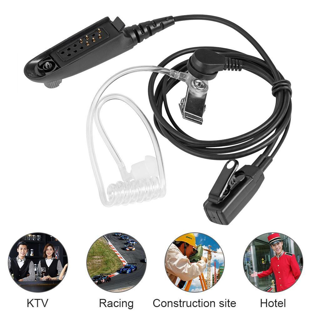 Motorola GP380, GP340, GP328 – Air Acoustic Tube Earpiece with Mic and PTT - 图片 2