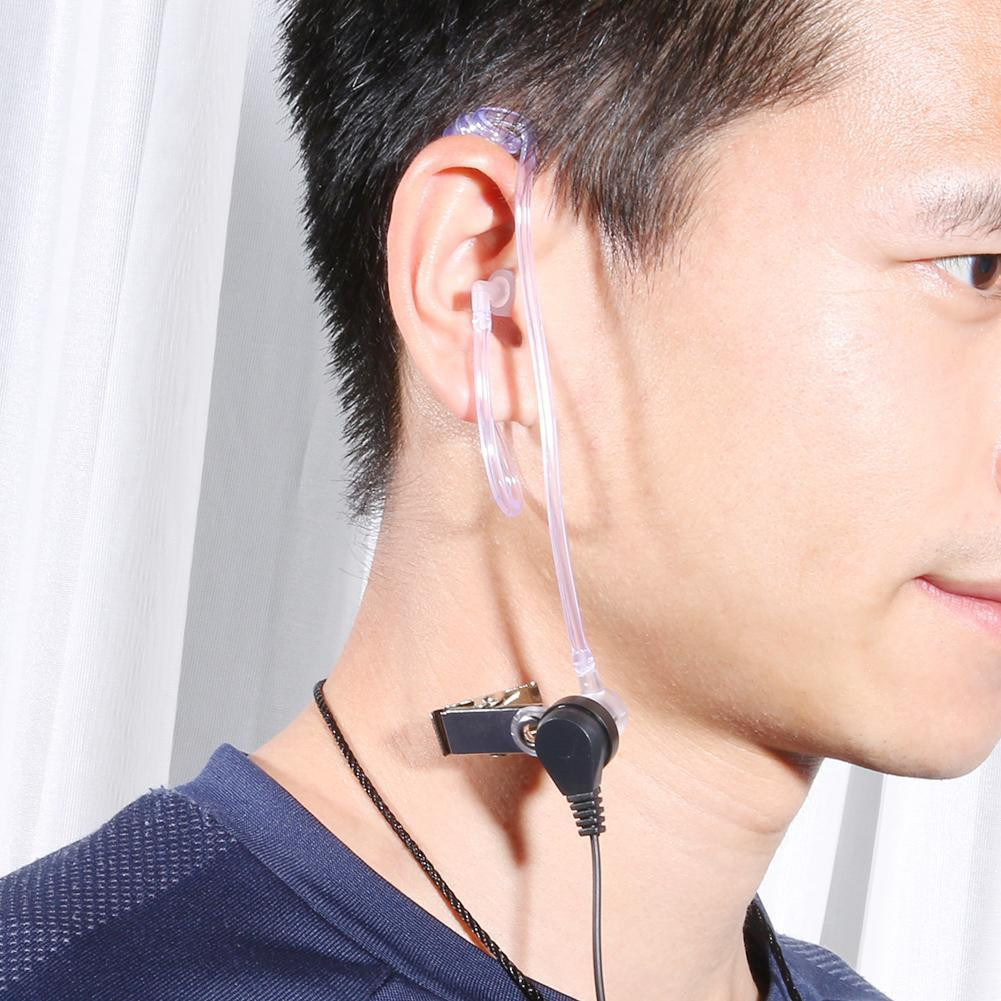 Motorola GP380, GP340, GP328 – Air Acoustic Tube Earpiece with Mic and PTT - 图片 14