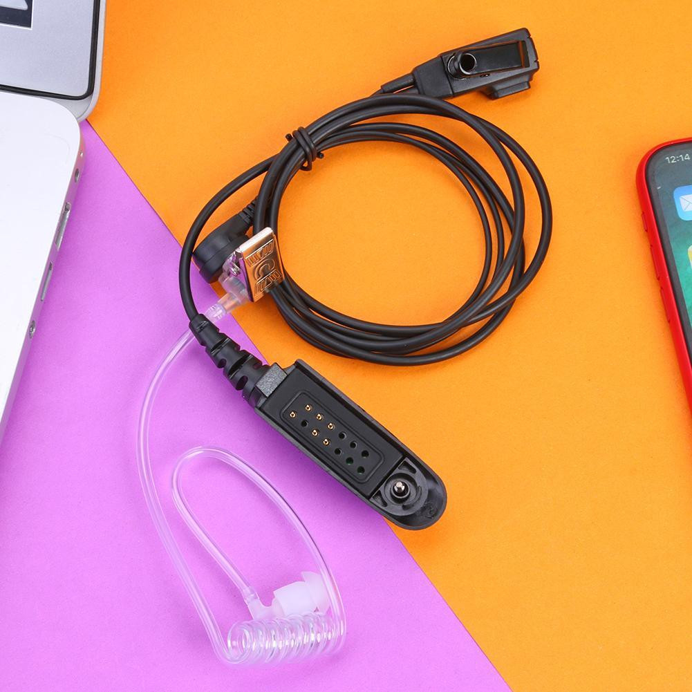 Motorola GP380, GP340, GP328 – Air Acoustic Tube Earpiece with Mic and PTT - 图片 11